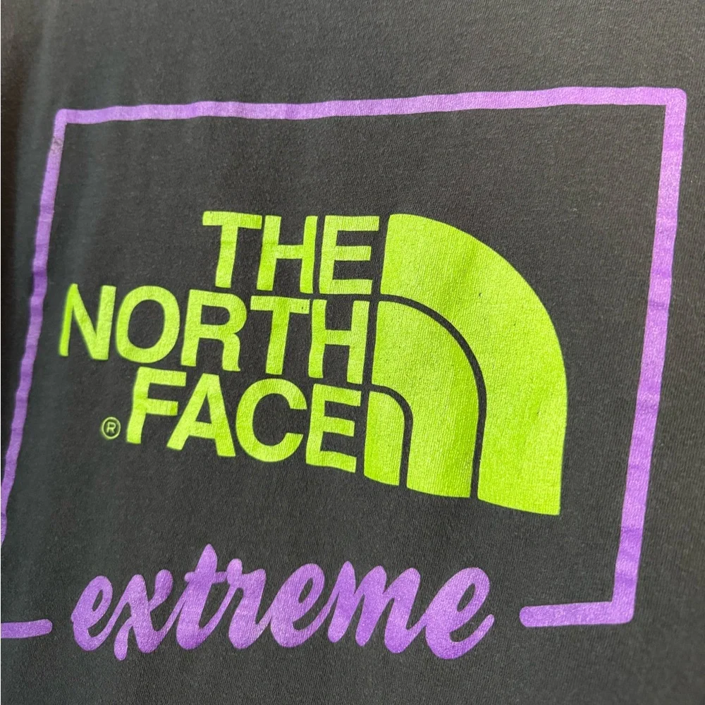 Rare The North Face Extreme Black Tee size large